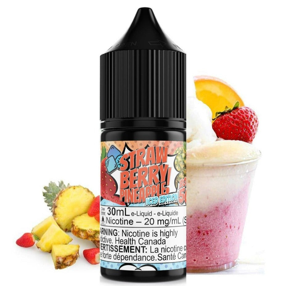 Strawberry Pineapple Ice Salt by Maverick E-Liquid 30ml / 12mg Vape Superstore  Saskatchewan Canada