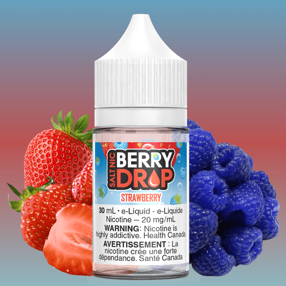 Strawberry Salt by Berry Drop E-Liquid 30mL / 12mg Vape Superstore  Saskatchewan Canada