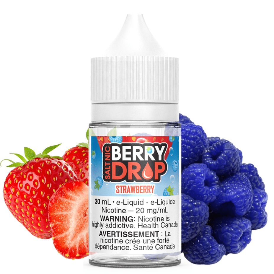 Strawberry Salt by Berry Drop E-Liquid 30ml / 12mg Vapexcape Vape and Bong Shop Regina Saskatchewan
