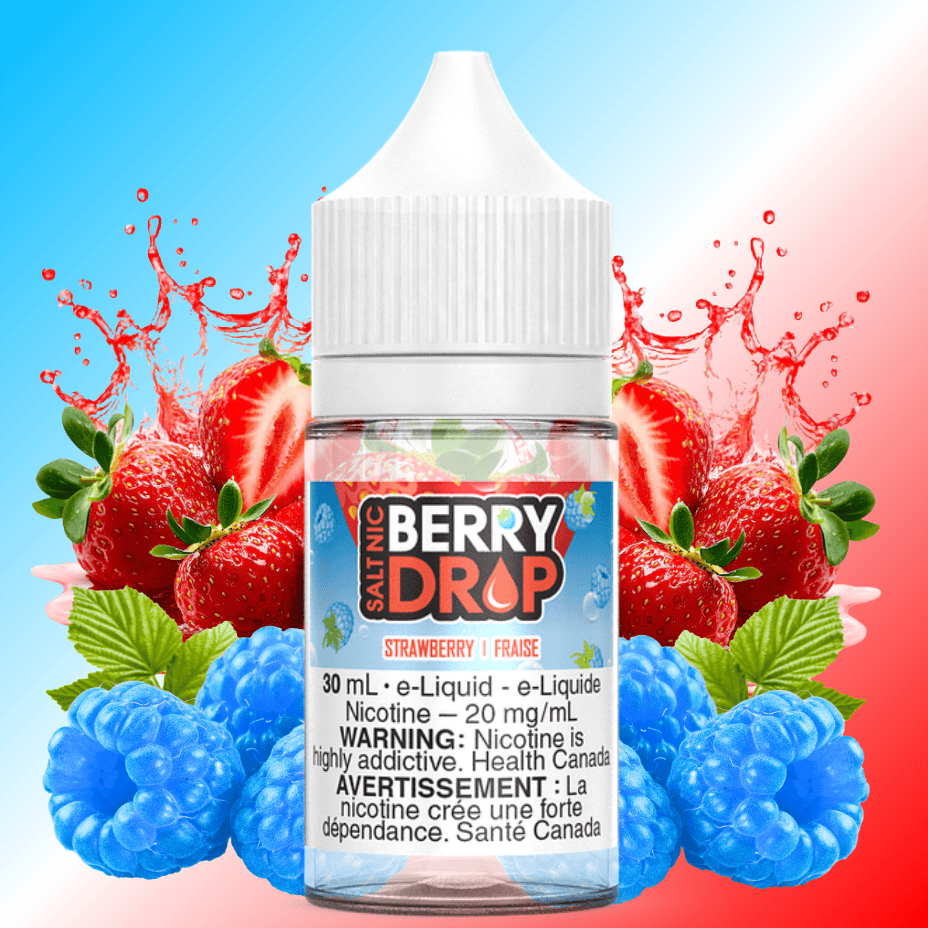 Strawberry Salt by Berry Drop E-Liquid Vape Superstore  Saskatchewan Canada