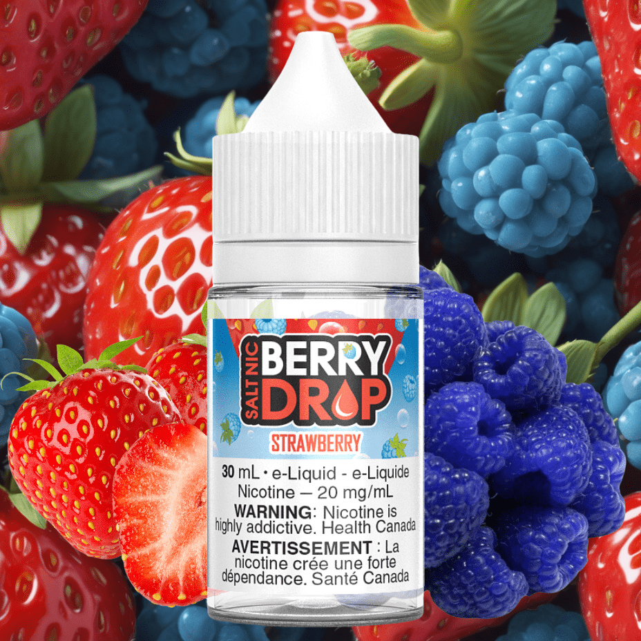 Strawberry Salt by Berry Drop E-Liquid Vape Superstore  Saskatchewan Canada