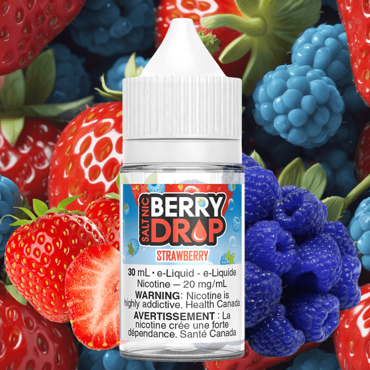 Strawberry Salt by Berry Drop E-Liquid Vape Superstore  Saskatchewan Canada