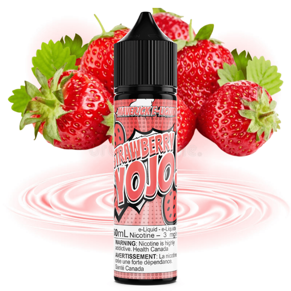 Strawberry YOJO by Maverick E-Liquid 60ml / 3mg Vape Superstore  Saskatchewan Canada