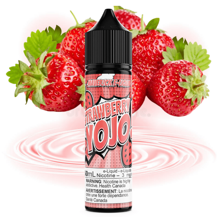 Strawberry YOJO by Maverick E-Liquid 60ml / 3mg Vape Superstore  Saskatchewan Canada