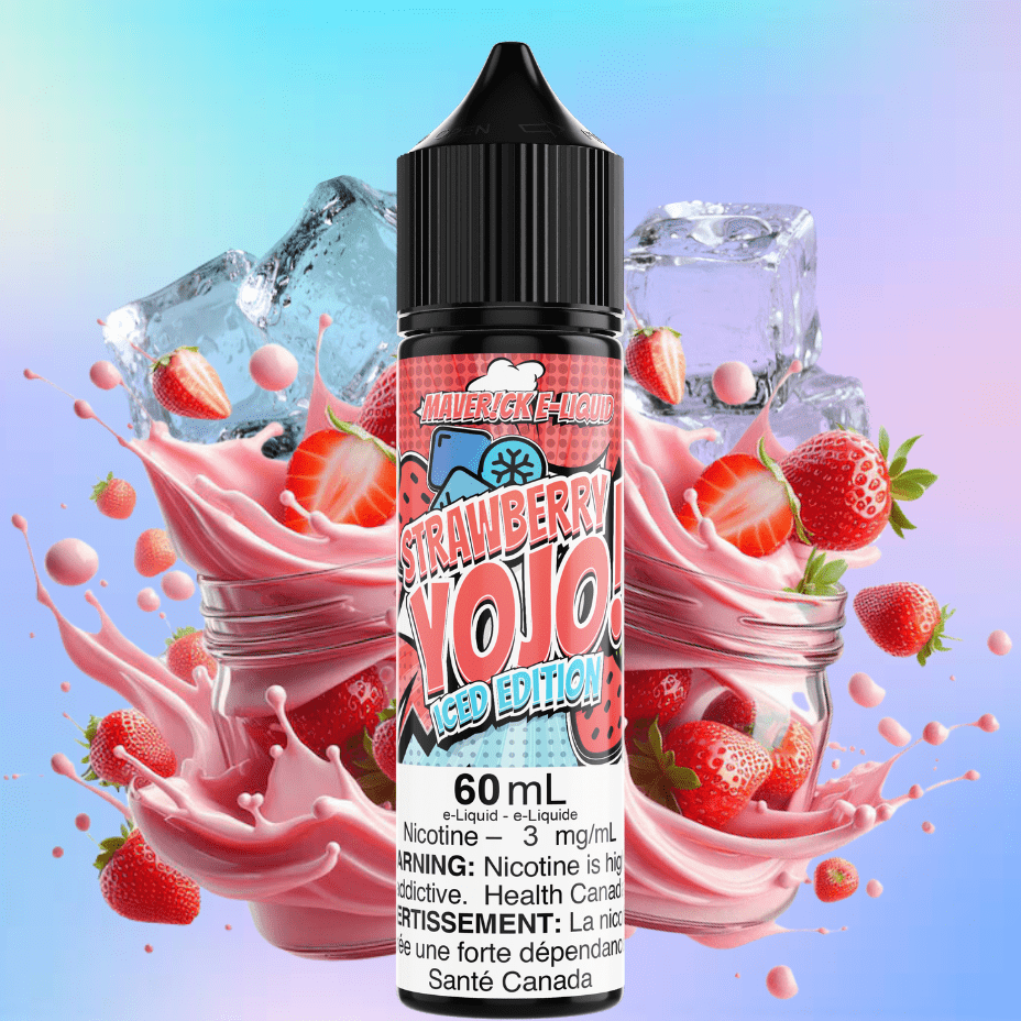 Strawberry Yojo Iced by Maverick E-Liquid Vape Superstore  Saskatchewan Canada