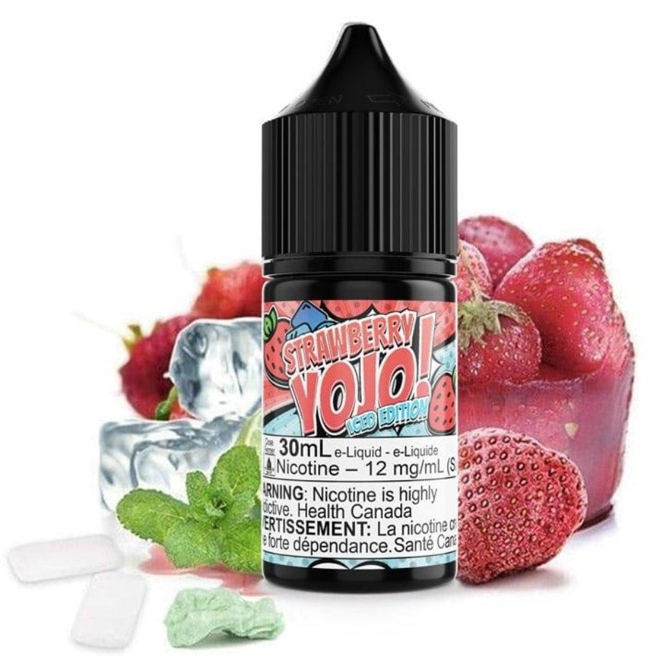 Strawberry Yojo Iced Salt by Maverick E-Liquid 30ml / 12mg Vape Superstore  Saskatchewan Canada