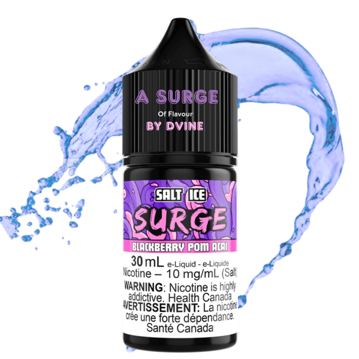 Surge E-Liquid-Blackberry Pom Acai Ice Salt 30ml Vape Superstore  Saskatchewan Canada