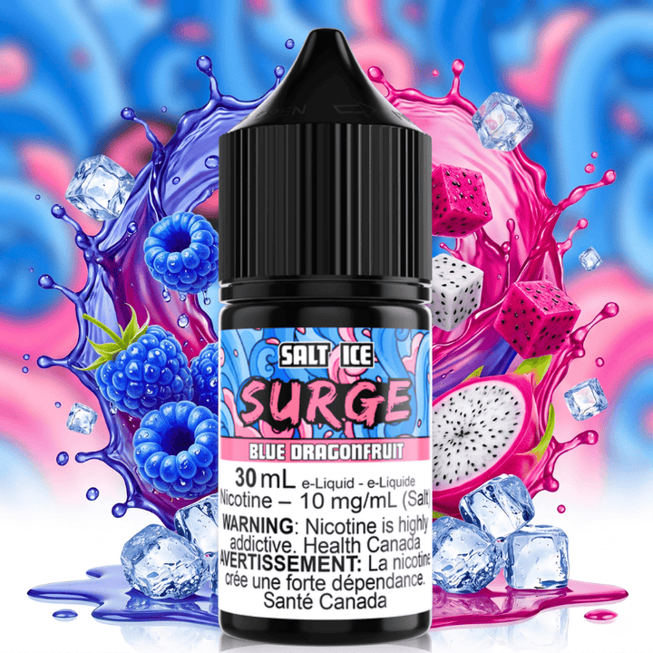 Surge E-Liquid-Blue Dragonfruit Ice Salt 30ml Vape Superstore  Saskatchewan Canada