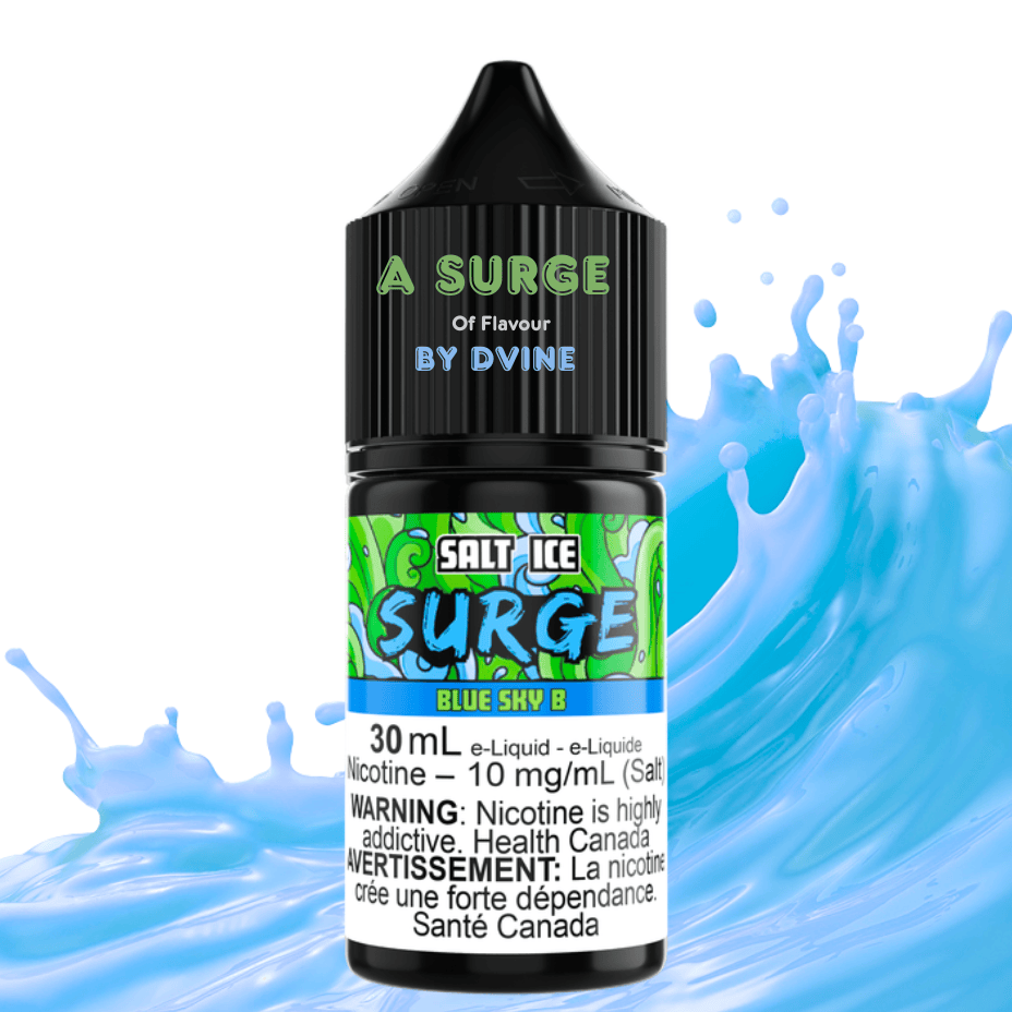 Surge E-Liquid-Blue Sky B Ice Salt 30ml Vape Superstore  Saskatchewan Canada