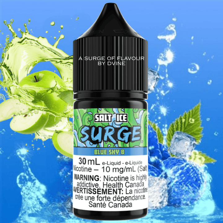 Surge E-Liquid-Blue Sky B Ice Salt 30ml Vape Superstore  Saskatchewan Canada