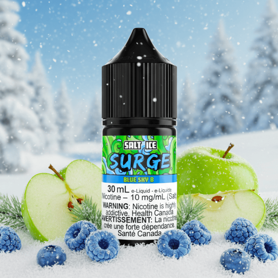 Surge E-Liquid-Blue Sky B Ice Salt 30ml Vape Superstore  Saskatchewan Canada