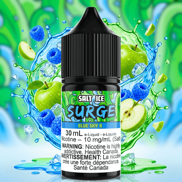 Surge E-Liquid-Blue Sky B Ice Salt 30ml Vape Superstore  Saskatchewan Canada