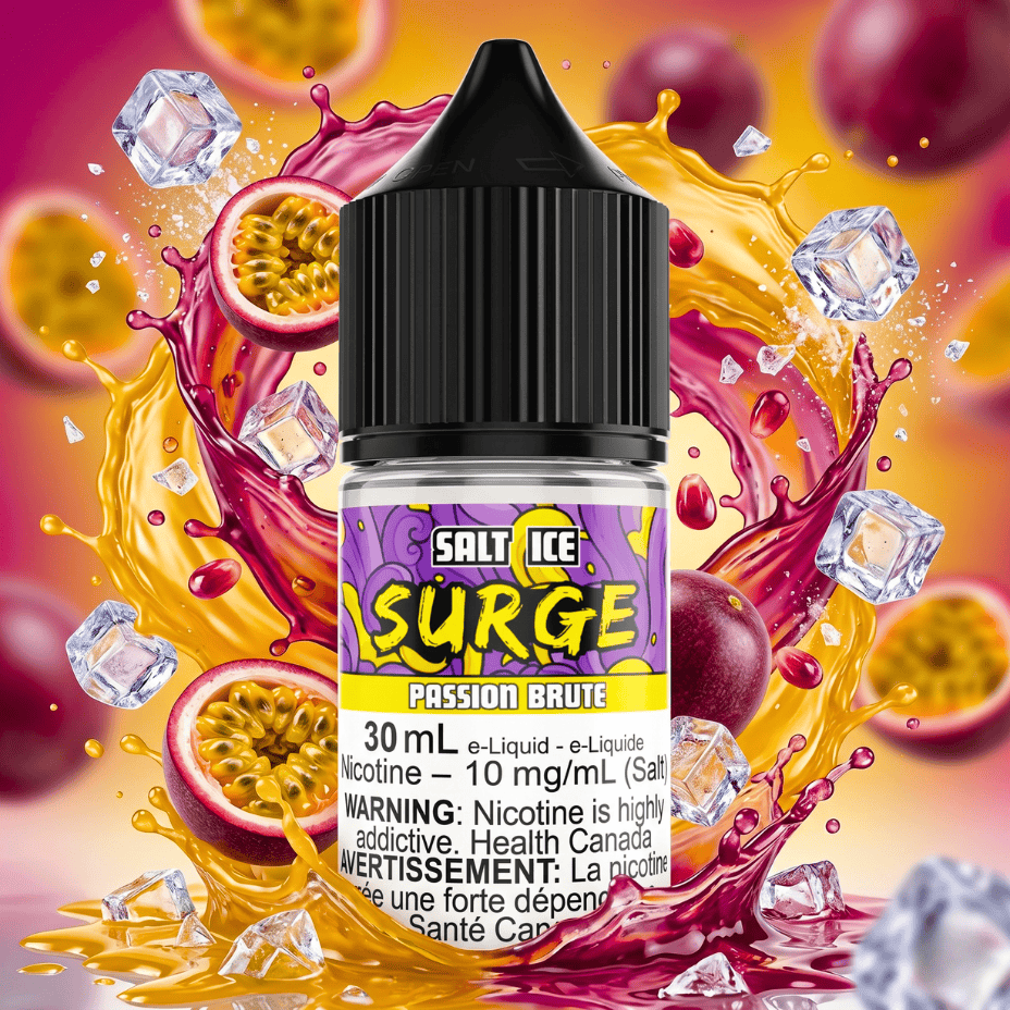 Surge E-Liquid-Passion Brute Ice Salt 30ml Vape Superstore  Saskatchewan Canada