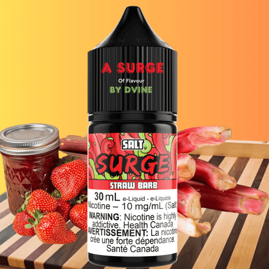 Surge E-Liquid-Straw Barb Salt 30ml 10mg Vape Superstore  Saskatchewan Canada