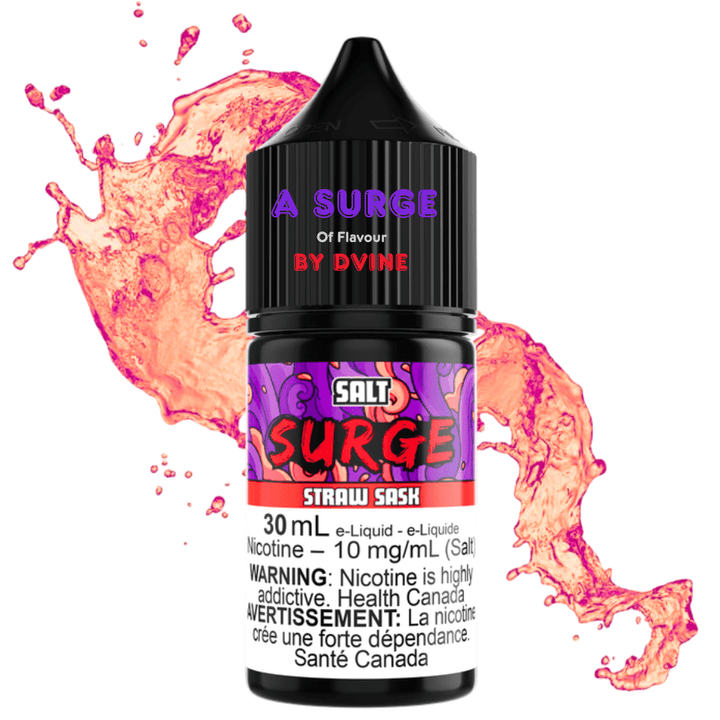 Surge E-Liquid-Straw Sask Salt 30ml Vape Superstore  Saskatchewan Canada