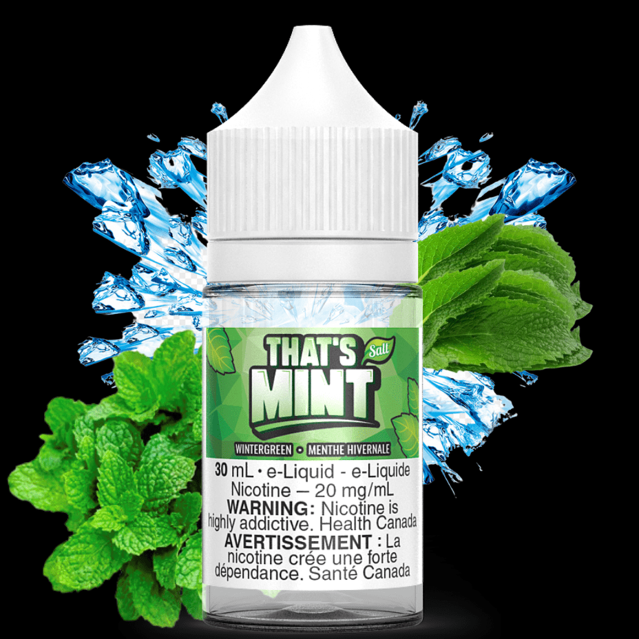 That's Mint Salts-Wintergreen 30ml / 12mg Vape Superstore  Saskatchewan Canada