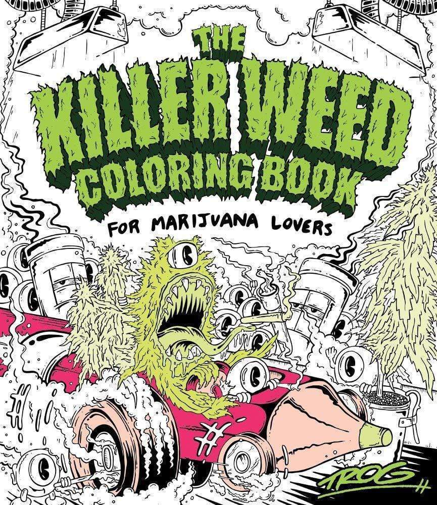 The Killer Weed Adult Coloring Book Vape Superstore  Saskatchewan Canada