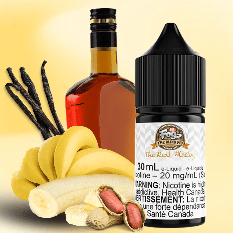 The Real McCoy Salt by Premium Labs E-Liquid 20mg / 30mL Vape Superstore  Saskatchewan Canada