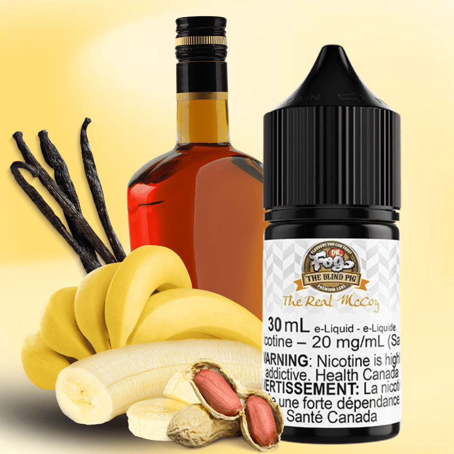 The Real McCoy Salt by Premium Labs E-Liquid 20mg / 30mL Vape Superstore  Saskatchewan Canada