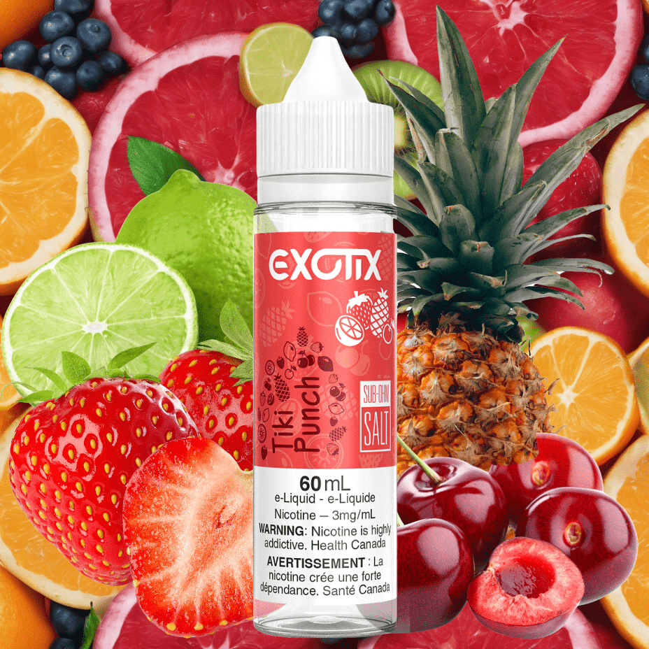 Tiki Punch By Exotix E-Liquid Vape Superstore  Saskatchewan Canada