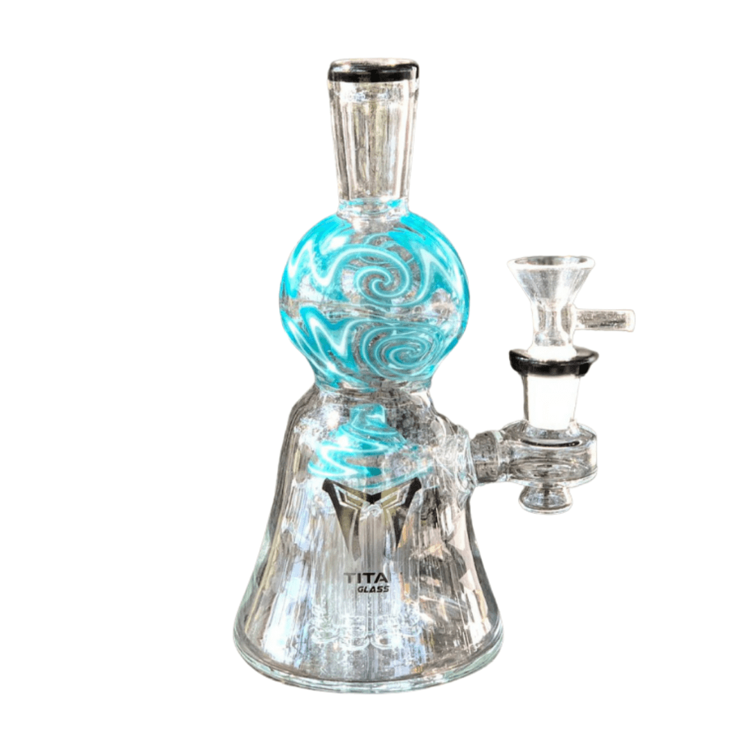 Titan Glass Nebula Percolator Dab Rig 7" Vape Superstore  Saskatchewan Canada