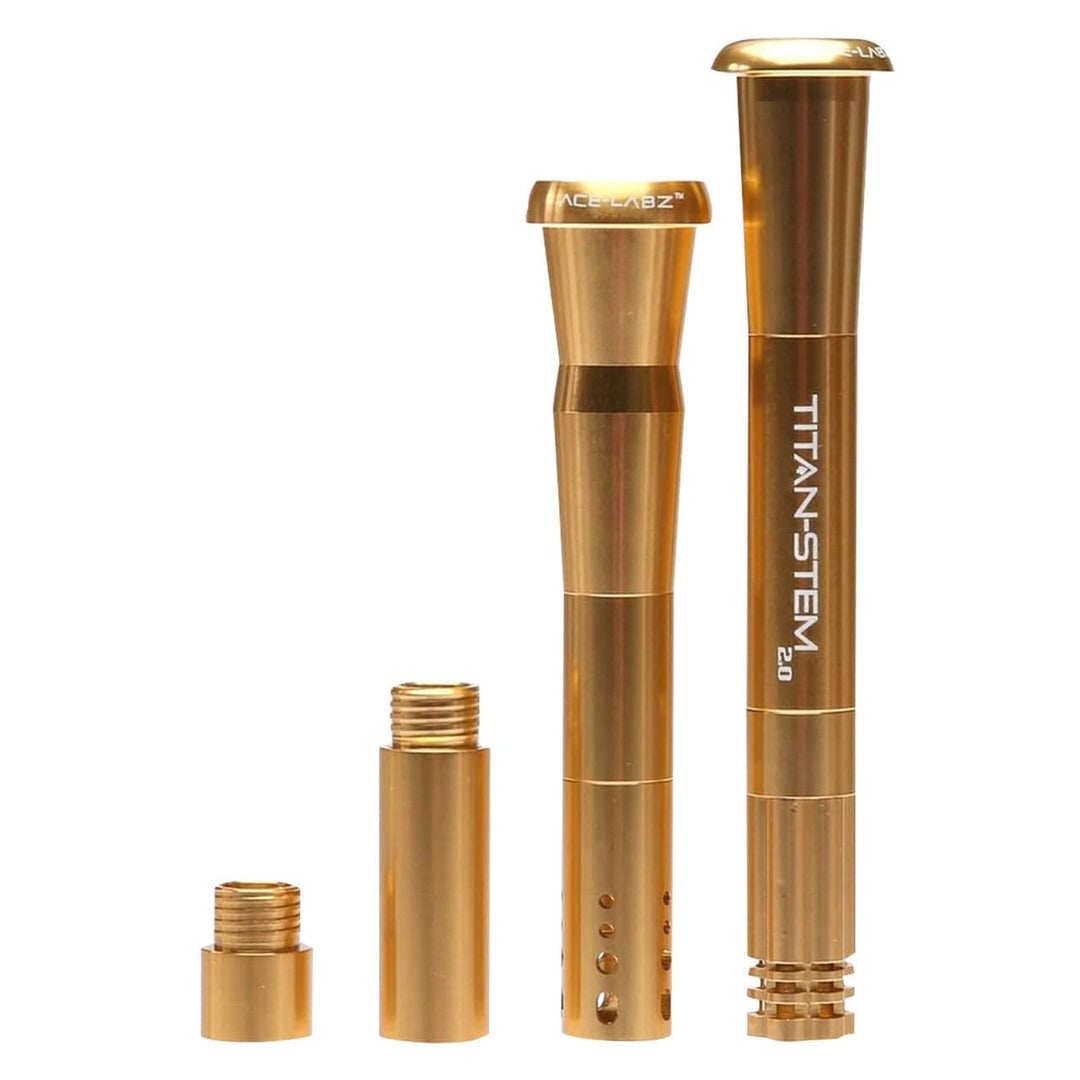 Titan-Stem 3.0 Adjustable Downstem by Ace Labz Gold Vape Superstore  Saskatchewan Canada