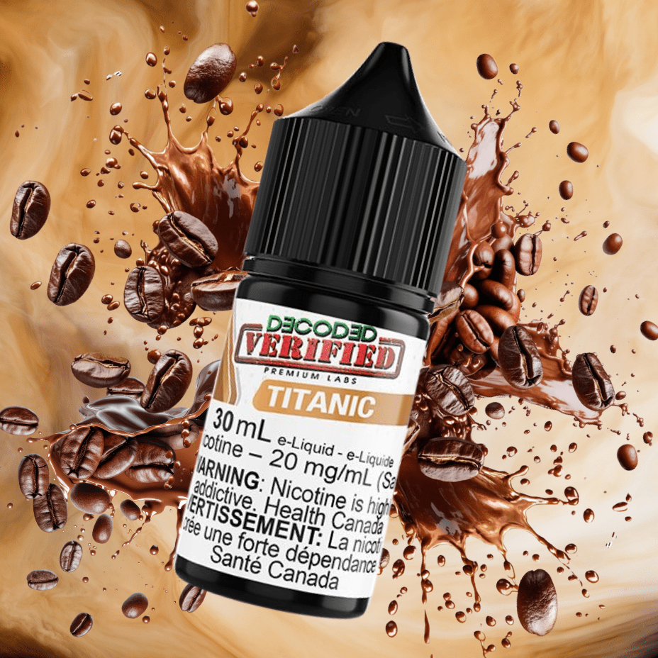 Titanic Salt by Premium Labs E-Liquid 12mg / 30mL Vapexcape Vape and Bong Shop Regina Saskatchewan