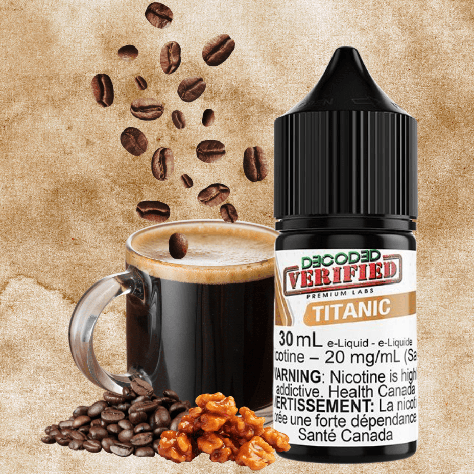 Titanic Salt by Premium Labs E-Liquid 20mg / 30mL Vapexcape Vape and Bong Shop Regina Saskatchewan