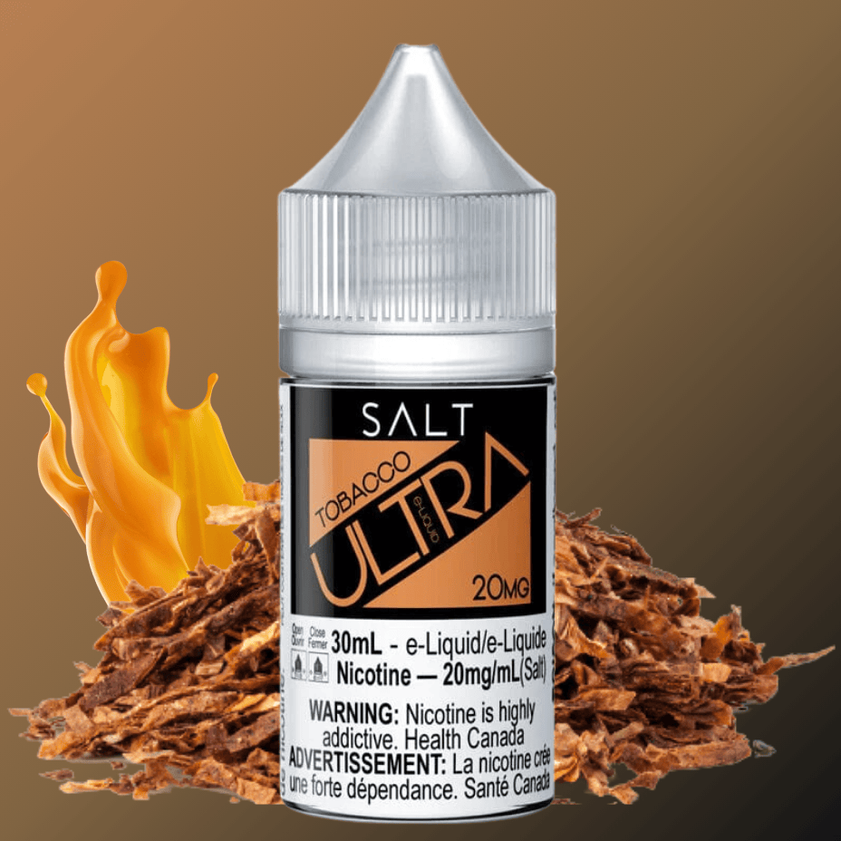Tobacco Salt by Ultra E-Liquid 10mg / 30mL Vape Superstore  Saskatchewan Canada