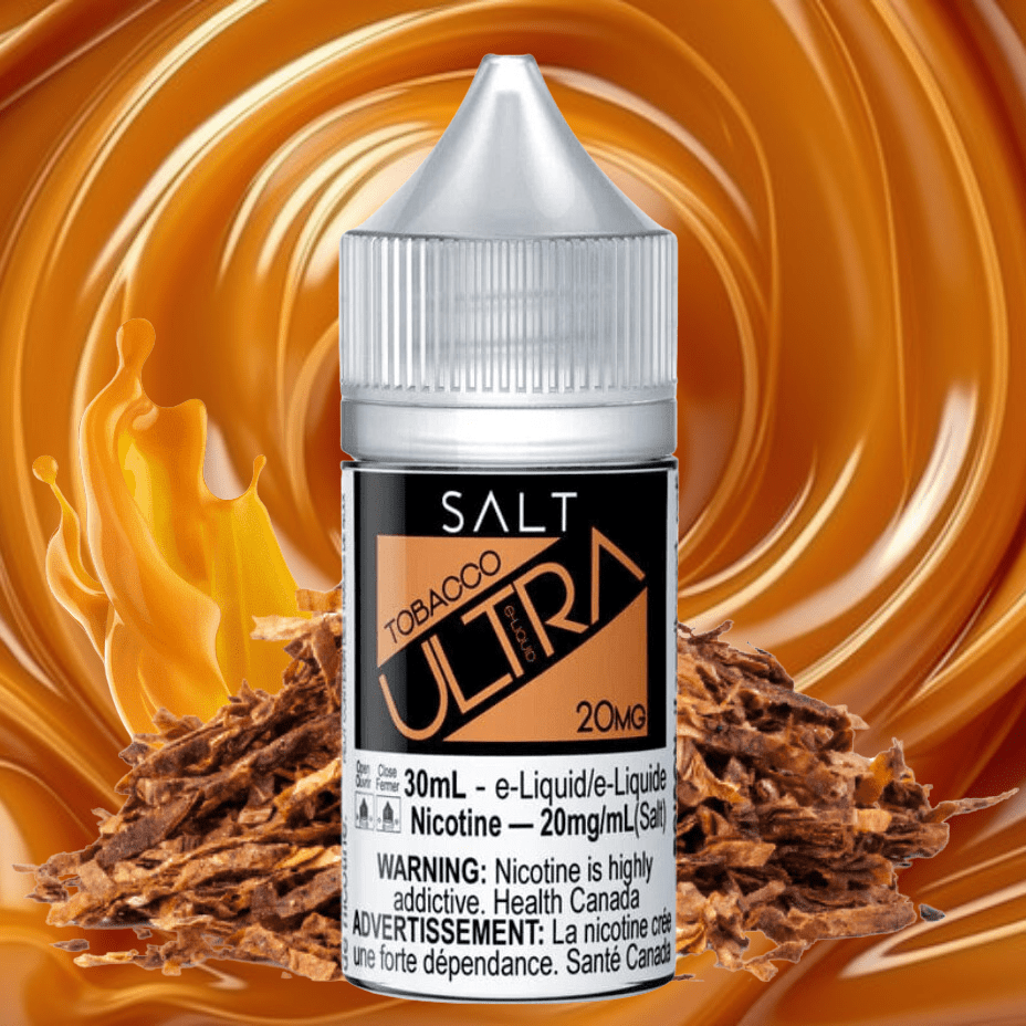 Tobacco Salt by Ultra E-Liquid Vapexcape Vape and Bong Shop Regina Saskatchewan
