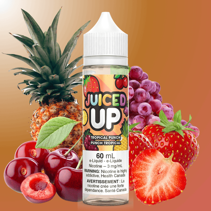 Tropical Punch By Juiced Up E-Liquid 3mg Vape Superstore  Saskatchewan Canada