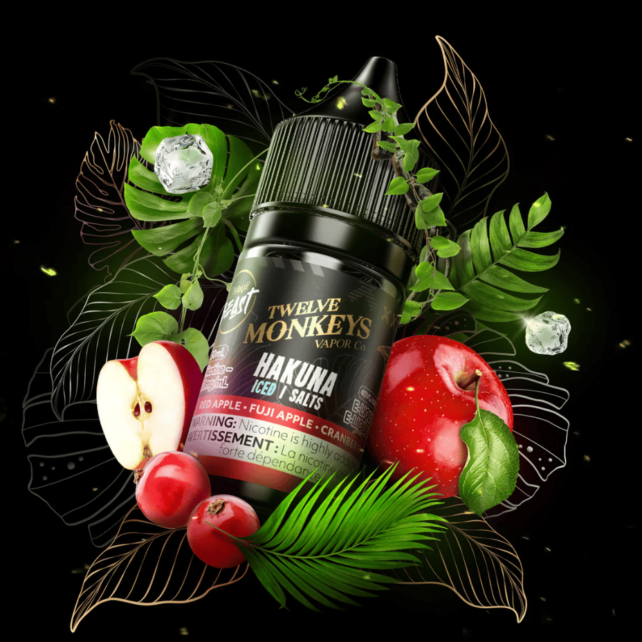 Twelve Monkeys Salt 30ml - Hakuna Ice 30mL / 20mg Vape Superstore  Saskatchewan Canada