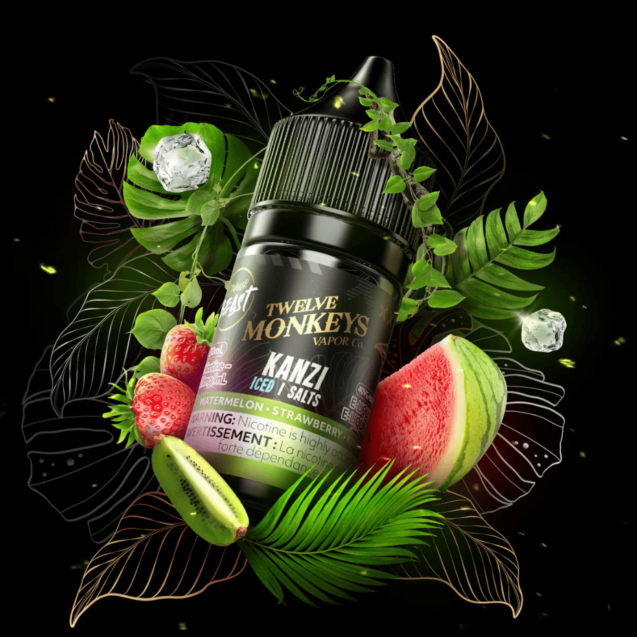 Twelve Monkeys Salt 30ml - Kanzi Ice 30mL / 20mg Vape Superstore  Saskatchewan Canada