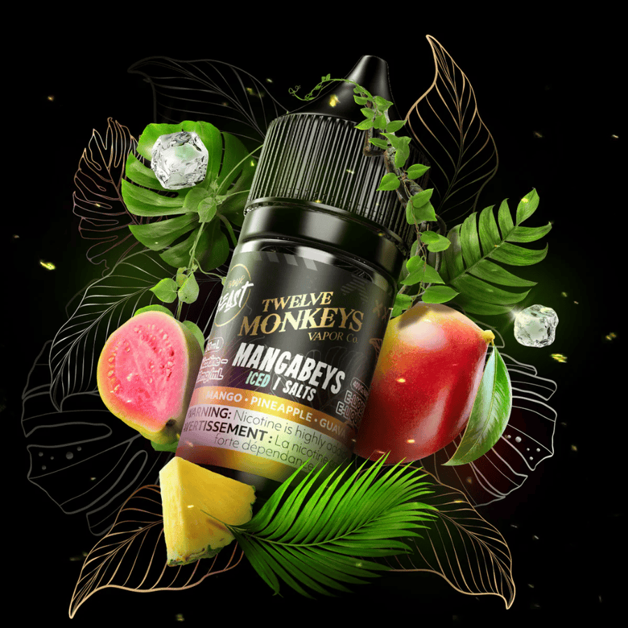 Twelve Monkeys Salt 30ml - Mangabeys Ice 30mL / 20mg Vape Superstore  Saskatchewan Canada