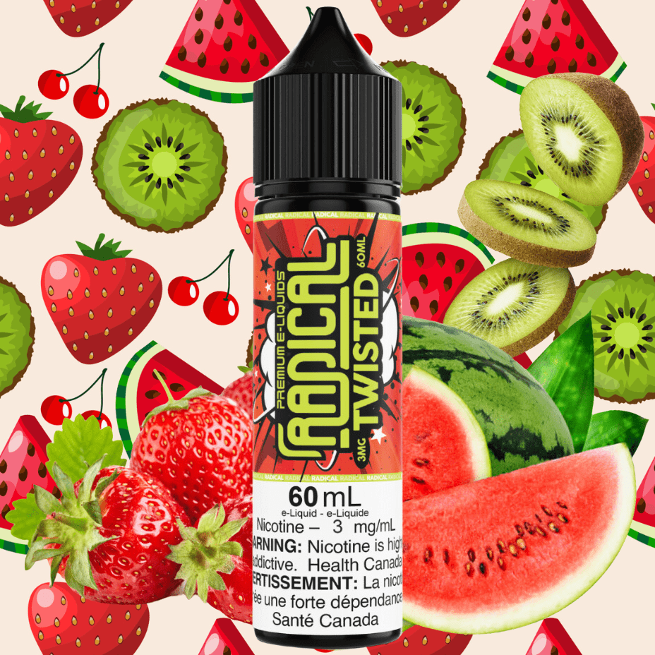 Twisted by Radical E-liquid Vape Superstore  Saskatchewan Canada