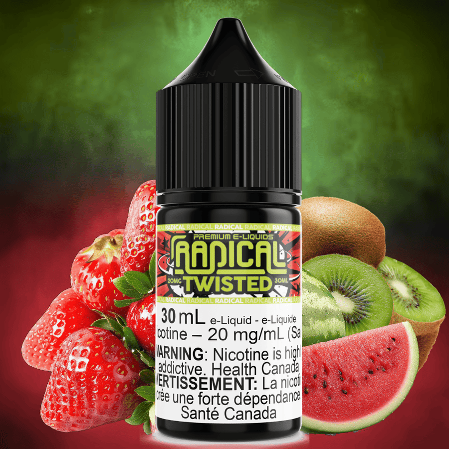 Twisted Salt Nic by Radical E-liquid 30mL / 12mg Vape Superstore  Saskatchewan Canada