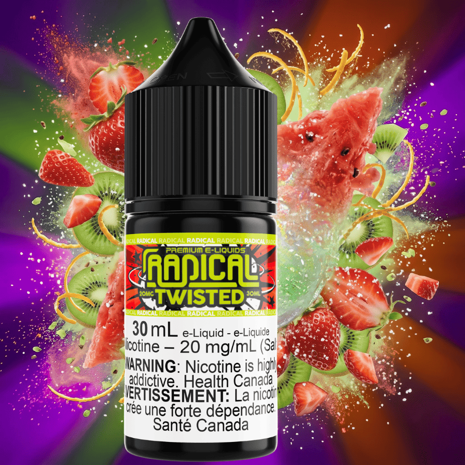 Twisted Salt Nic by Radical E-liquid 30mL / 12mg Vape Superstore  Saskatchewan Canada