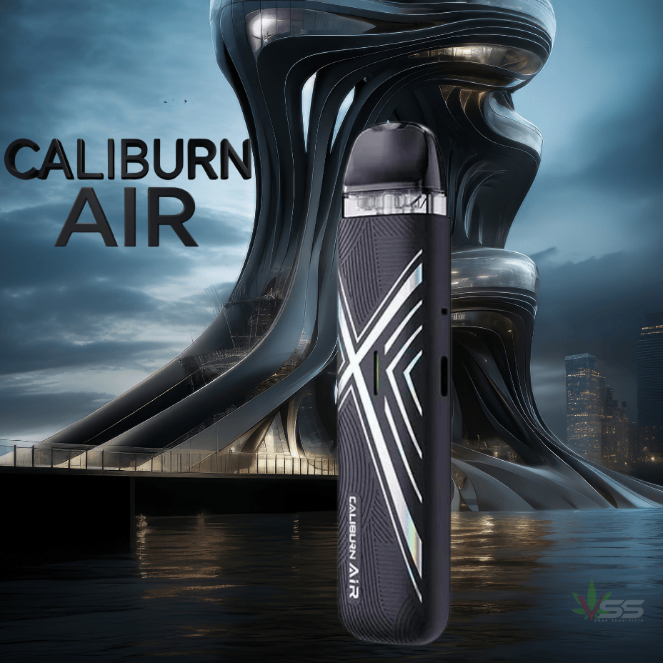 Uwell Caliburn Air Pod Kit-1,000mAh 1000mAh / Black Vape Superstore  Saskatchewan Canada
