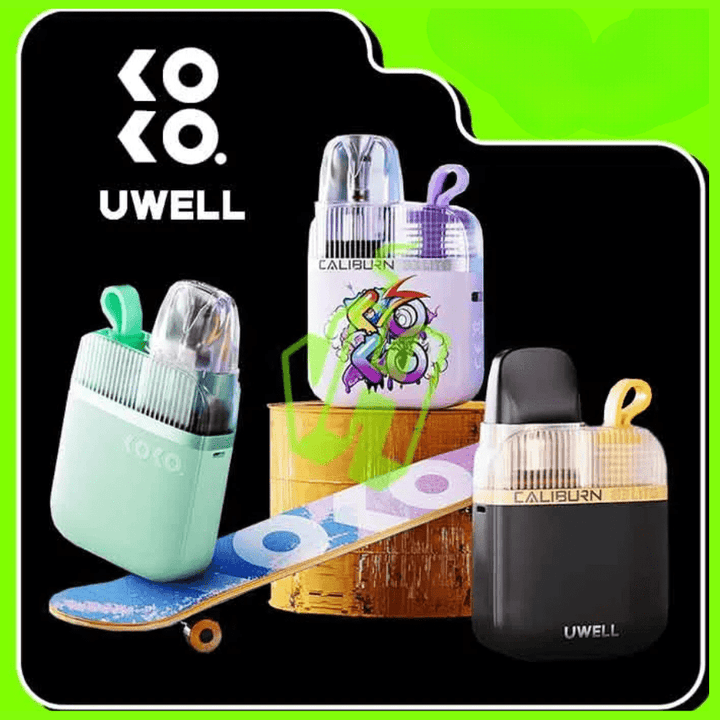 Uwell Caliburn G3 Lite KOKO Pod Kit-1200mAh Vapexcape Vape and Bong Shop Regina Saskatchewan