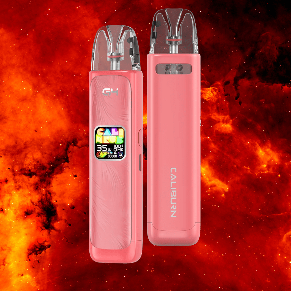 Uwell Caliburn G4 Pod Kit Flamingo Red Vapexcape Vape and Bong Shop Regina Saskatchewan