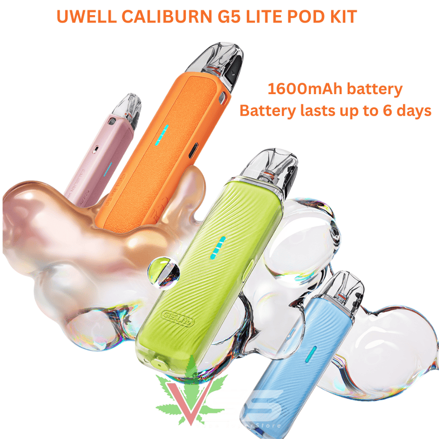 Uwell Caliburn G5 Lite Pod Kit-1600mAh Vape Superstore  Saskatchewan Canada