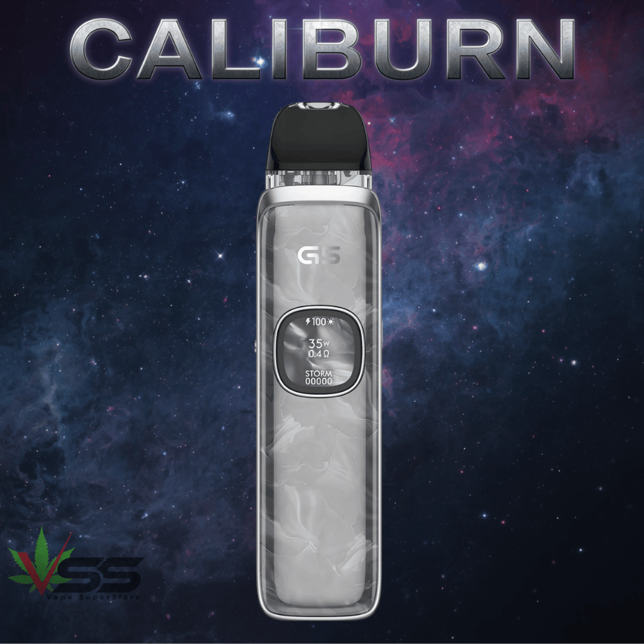 Uwell Caliburn G5 Pod Kit-1600mAh Silver Marble Vape Superstore  Saskatchewan Canada