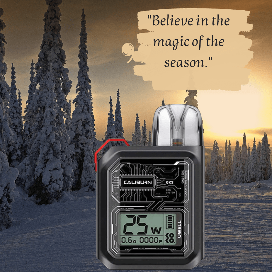 Uwell Caliburn GK3 Pod Kit-900 mAh Black Vape Superstore  Saskatchewan Canada