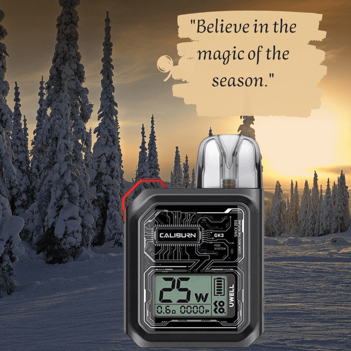 Uwell Caliburn GK3 Pod Kit-900 mAh Black Vape Superstore  Saskatchewan Canada