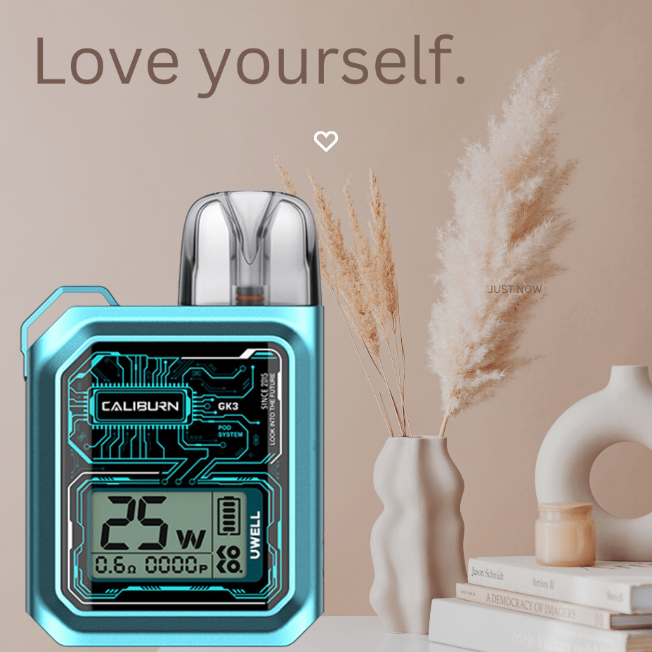 Uwell Caliburn GK3 Pod Kit-900 mAh Blue Vape Superstore  Saskatchewan Canada