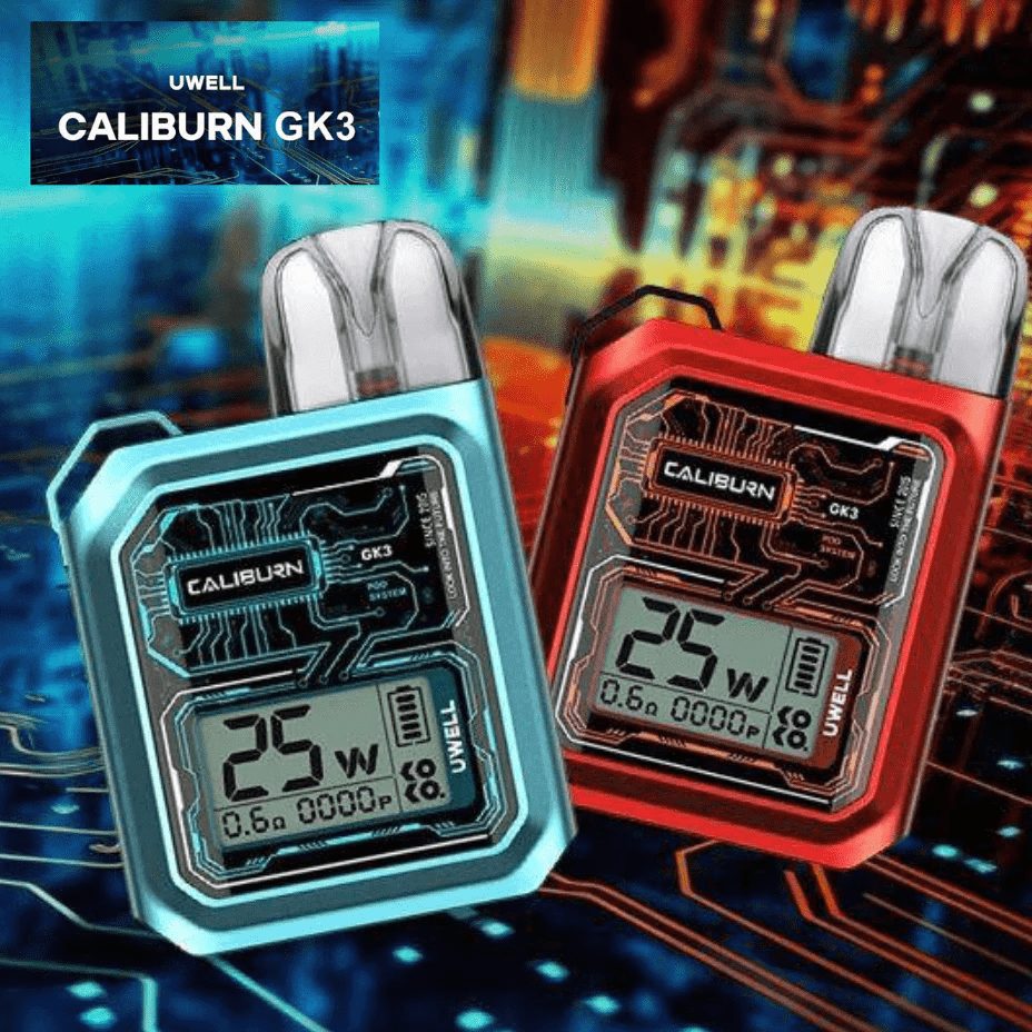 Uwell Caliburn GK3 Pod Kit-900 mAh Vape Superstore  Saskatchewan Canada