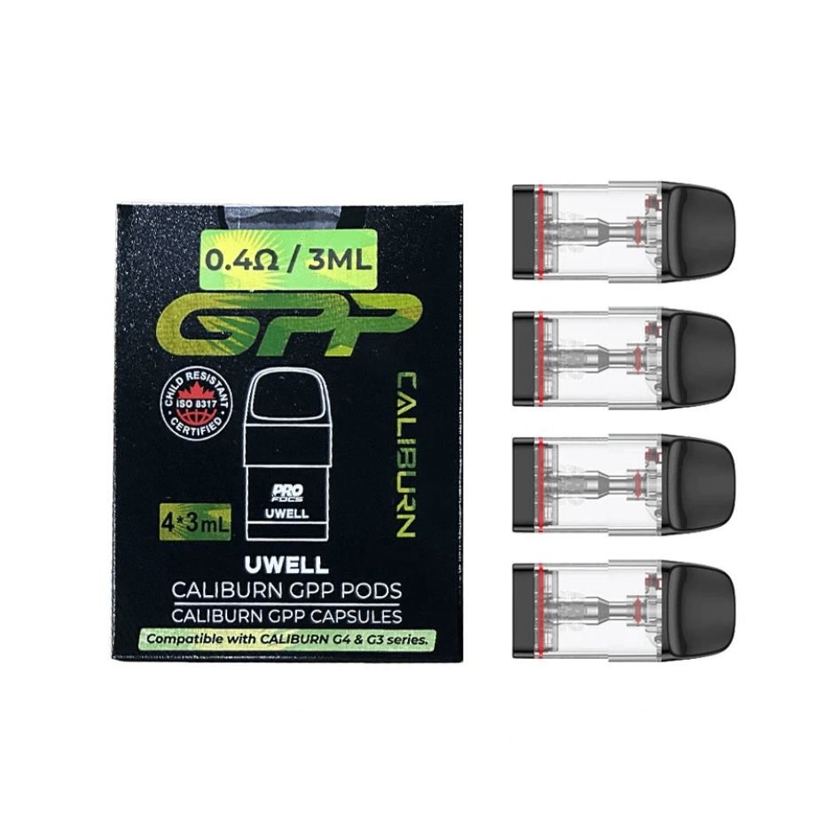 Uwell Caliburn GPP Replacement Pods 0.4Ω Vape Superstore  Saskatchewan Canada