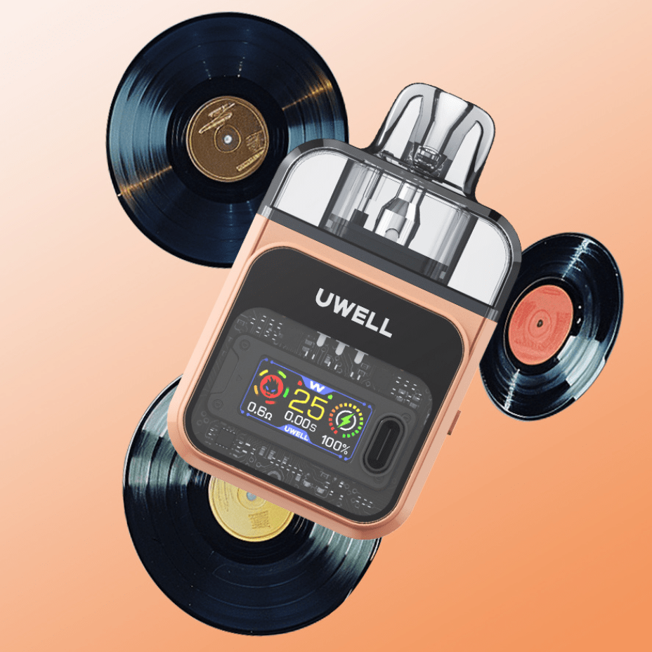 Uwell Cozi Pod Kit-800mAh Pastel Orange Vape Superstore  Saskatchewan Canada