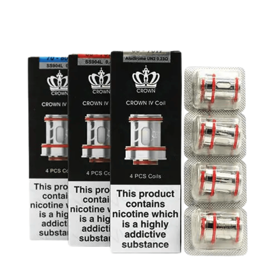 Uwell Crown 4 Replacement Coils 4/pkg Vape Superstore  Saskatchewan Canada
