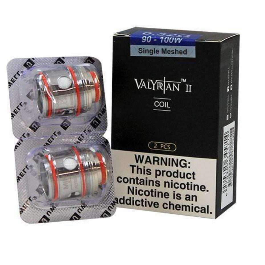 Uwell Valyrian 2 Replacement Coils 0.32ohm UN2 Single Meshed Vape Superstore  Saskatchewan Canada